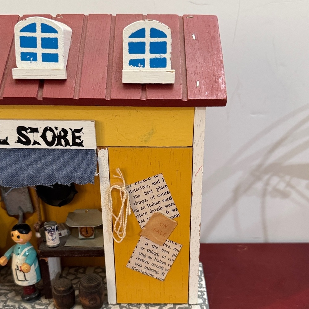 Vintage handmade Miniature General Store Model - Picture 4 of 11